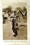 C1920 Africa Woman Bridal Dress Gold Coast Lady Fashion