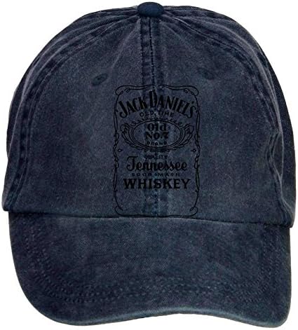 NDWOIJ Men Jack Daniel {Cap,Baseball Cap,Flat Cap,Sports Cap } Navy