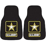 Fanmats Military  'Army' Car Mat - 2 Piece