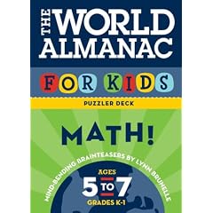 The World Almanac for Kids: Puzzler Deck Math: Ages 5-7: Numbers and Counting