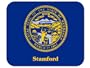 US State Flag - Stamford, Nebraska (NE) Mouse Pad