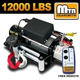 Brand New MTN GearSmithTM 12000 lbs Electric Power Truck/SUV/Pickup Winch