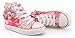 Legend E.C Cute Girls' Flower High Top Canvas Shoes Comfortable Bowknot Canvas Sneakers for Girls