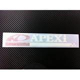 1 X Apex Racing Decal Sticker (New) White with Red Size 9''x1.4'' 