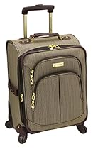 London Fog Chatham 360 Collection 20 Inch Expandable Upright, Tan, One Size
