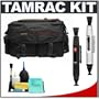 Tamrac 610 Pro System 10 Digital SLR Camera Bag (Black) + Accessory Kit for Canon Rebel T3, T3i, T1i, T2i, EOS 60D, 5D, 7D, Nikon D3000, D3100, D5000, D5100, D7000, D300s, Olympus Evolt E-5, E-30, E-620 & Sony Alpha A560, A580, A33, A35, A55