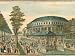 Early 19th Century Crowd Enjoying Grounds in Chinese House and the Rotunda at Ranelagh Gardens Collections Photographic Poster Print, 30x40
