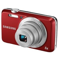 Samsung ES80 Digitalkamera (12,2 Megapixel, 5-fach opt. Zoom, 6 cm (2.36 Zoll) Display, bildstabilisiert) rot