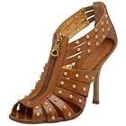 BCBGMAXAZRIA Women's Aceline High Heel Zip Gladiator