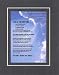 Touching and Heartfelt Poem for Motivations - Look On the Sunny Side Poem on 11 x 14 inches Double Beveled Matting
