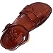 Holy Land Market Men/Women Biblical Jesus Leather Sandals/Slides From Jerusalem (Yousef Style)