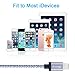 EverDigi 4 Pack 6FT Lightning Cable Cord charger Nylon Braided 8pin to USB Charge and Sync Cable for iPhone SE/6/6s/6 plus/6s plus,5c/5s/5,iPad Air/Mini,iPod Nano/Touch, Compatible with Ios9