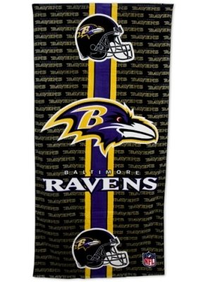 Baltimore Ravens Beach Towel
