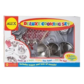 Click here to buy Alex Toys Deluxe Cooking Set by Alex Toys.