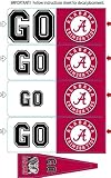 Alabama Crimson Tide Animated 3-D Auto Spin-Flags
