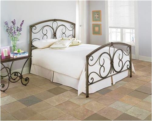 Fashion Bed Group Symphony Aged Bronze Full Size Headboard B92M84