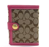 AUTHENTIC COACH SIGNATURE BRAGBOOK TRAVEL PICTURE HOLDER CASE 60285 (Pink) by