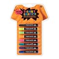 NEON T-Shirt Graffiti Pens - 8 Permanent Fabric Markers