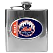 New York Mets MLB 6oz Stainless Steel Flask