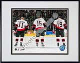Daniel Alfredsson, Dany Heatley and Jason Spezza 