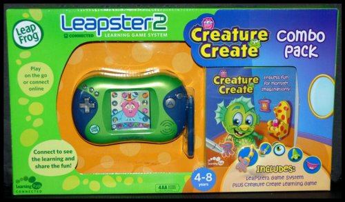 LeapFrog Leapster2 Learning Game System with BONUS Creature Create Learning Game
