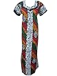 Moroccan Kaftan Cotton Printed Caftan Long Maxi Dress Beach Cover up Large