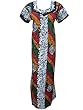 Moroccan Kaftan Cotton Printed Caftan Long Maxi Dress Beach Cover up Large