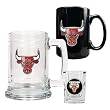 Chicago Bulls NBA 15oz Tankard, 15oz Ceramic Mug & 2oz Shot Glass Set - Primary Logo by Great American Products