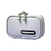 CaseCrown Double Memory Foam Compact MP3 Case (Nylon White) for the Creative Labs Zen X-Fi 2 16 GB M