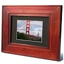 Tao 89357 5.6-Inch 128MB 5-Inch x 7-Inch Classics Beveled Double-Matted Digital Picture Frame (Mahogany)