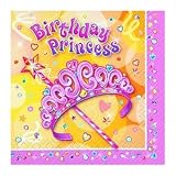 10 Inch Beverage Napkins - 16PK/Pretty Princess