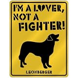 New  I Am A Leonberger Lover / Lovin'  Parking Sign Dog