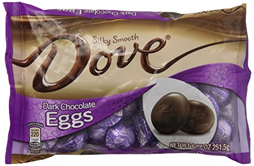 Dove Dark Chocolate Eggs, 8.87-Ounce (Pack of 4)