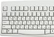 Russian - Cyrillic - English USB White - Ivory - Biege Computer Keyboard