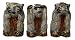 Chinese Cloisonne Monkeys, see no evil, hear no evil, speak no evil - set of three (3...