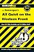 Notes on Remarque's "All Quiet on the Western Front"