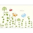 Green Dandelion Thank You Note Cards (8 count)