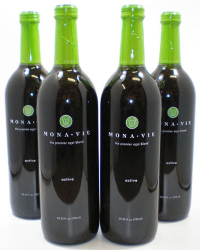 Monavie Active Juice (4 Bottles) Mona Vie
