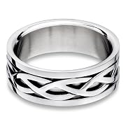 Steel Celtic Ring