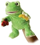 Aurora Plush Froggy Velcro Playtime Puppet - 12