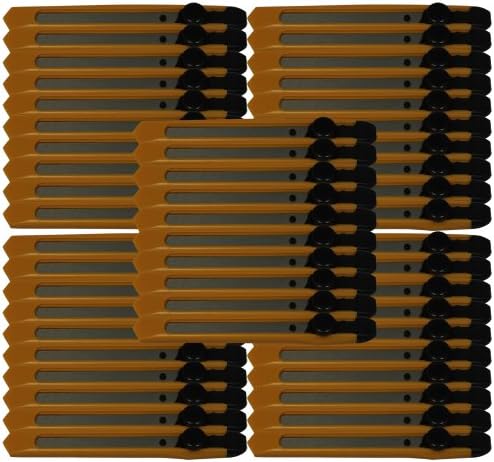 50x Bulk Small Yellow Utility Knife Box Cutters Snap Off Blade 9MM Blade