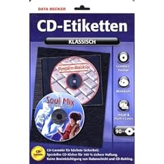 CD/DVD-Etiketten klassisch blickdicht