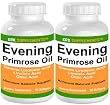 2 BOTTLES Evening Primrose Oil 500mg Cis-Linoleic Acid LA 365mg Gamma Linolenic Acid GLA 45mg 180 total softgels KRK SUPPLEMENTS