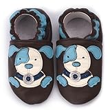 Momo Baby Soft Sole Baby Shoes - Puppy Brown
