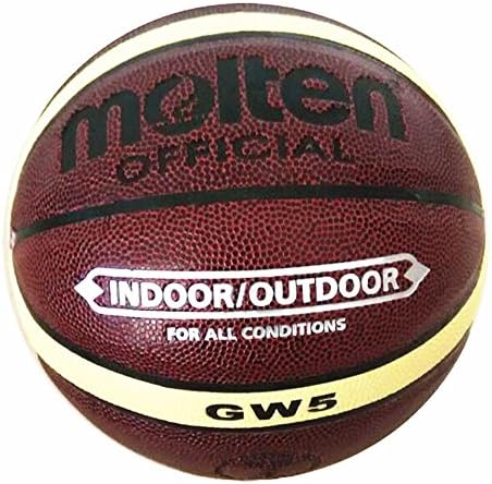 Molten Basketball Ball GW5 PU Children Teenage Indoor Outdoor Leather Size 5 Ballon Basketball Training Gift Pump + Net Bag + Pin