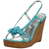  : Moda Spana Women's Nevada Wedge,Turquoise,6 M