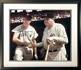 Babe Ruth Autographed Picture - Ted Williams (Boston Red Sox20x24 pictured (Green Diamond Authenticity