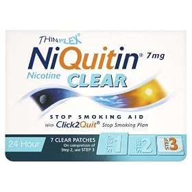 Niquitin CQ Patches 7mg Clear 7 Patches Step 3