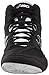 Asics Men's Snapdown Wide Wrestling Shoe, Black/Silver, 8.5 W US