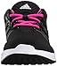 adidas Performance Women's Galaxy Elite W Women's Running Shoe,Black/Black/Shock Pink,8.5 M US